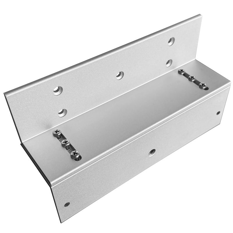 UHPPOTE Z and L Bracket for Inward Door 600-lbs Series Holding Force Electric Magnetic Lock - Image 2